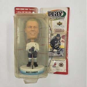 2001-02 Upper Deck Mats Sundin Toronto Maple Leafs Play Makers Bobblehead SE